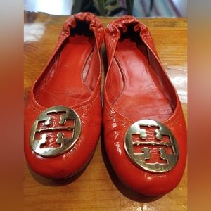 Tory Burch Flats patent leather size 11